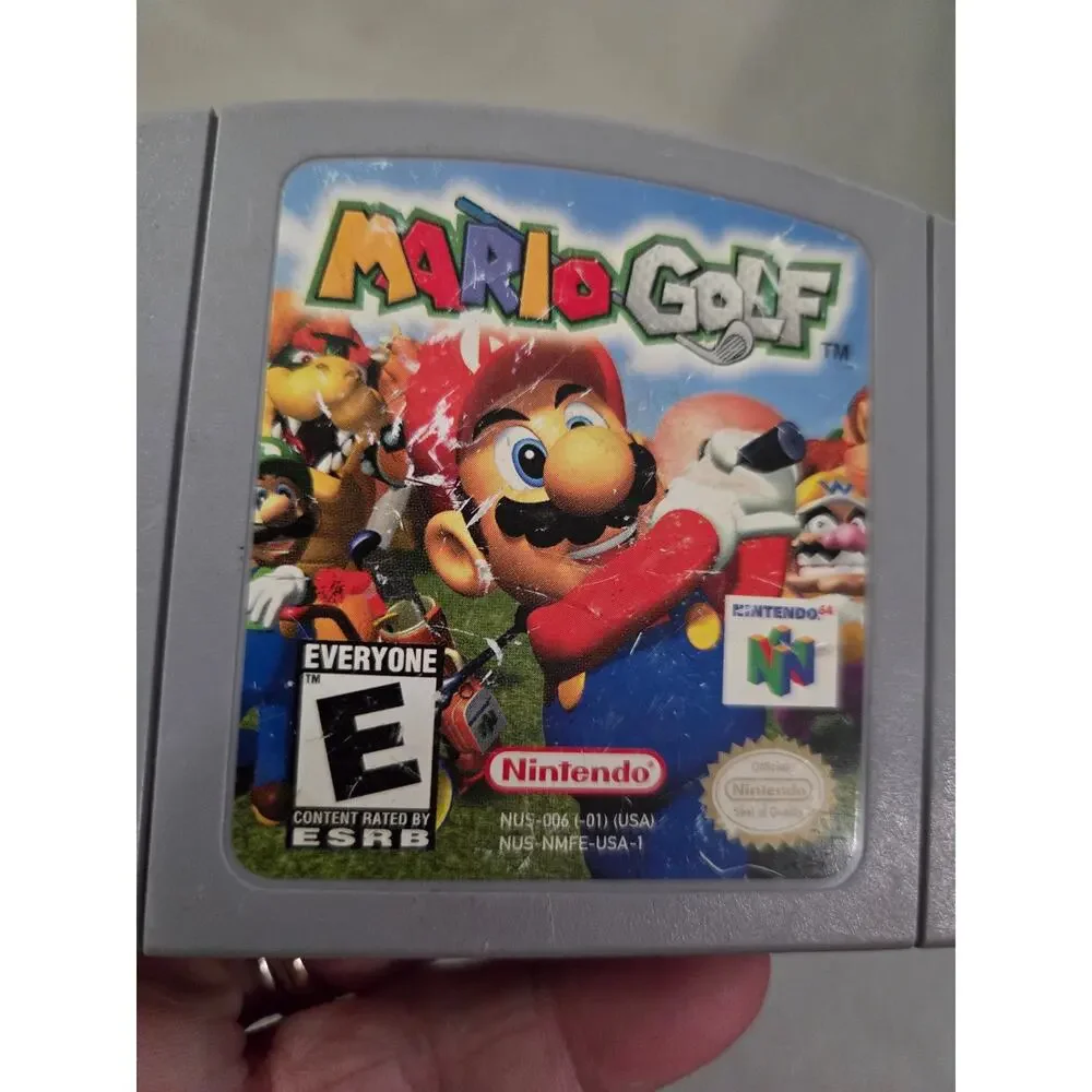 Vtg Mario Golf Nintendo 64 N64 Cartridge Only Authentic